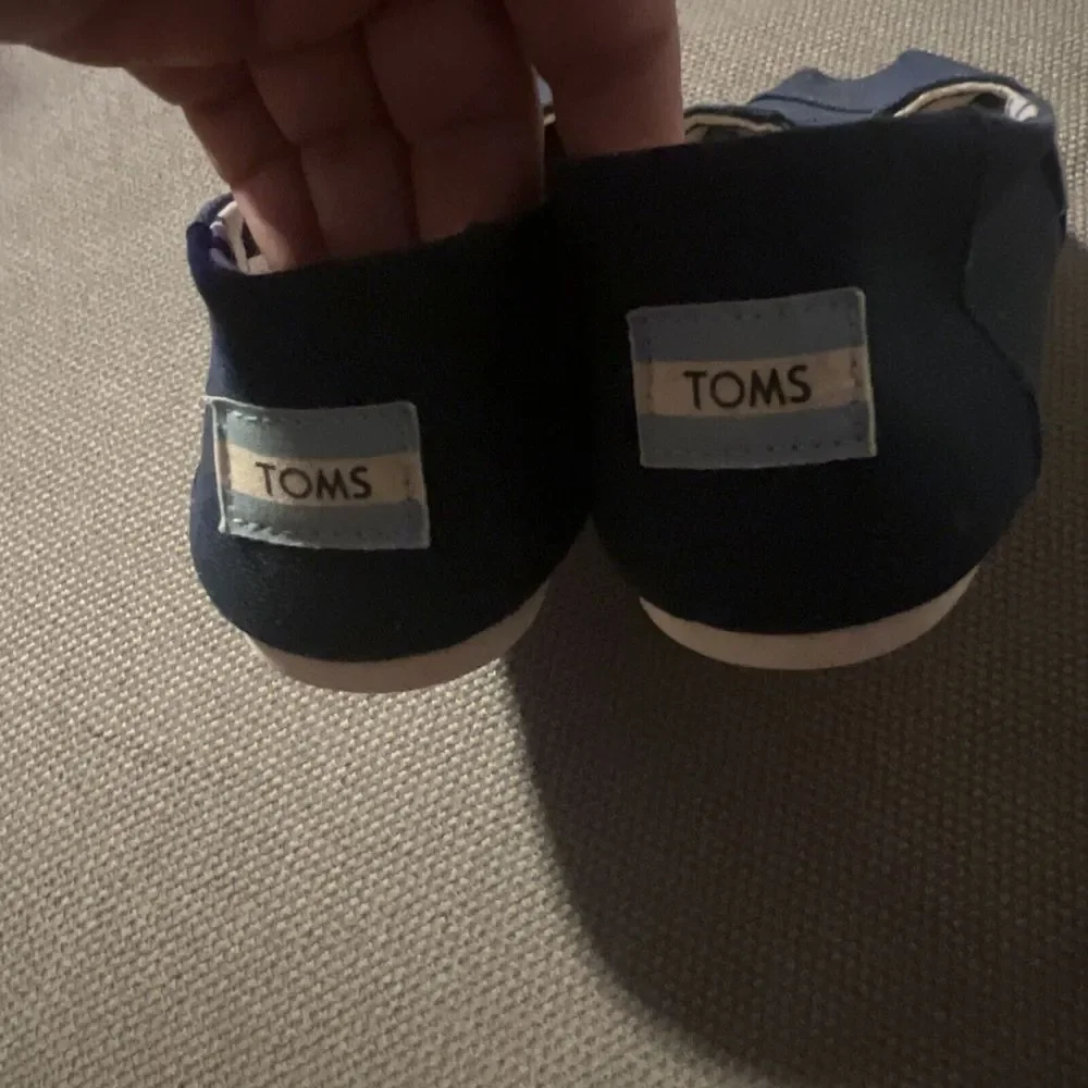 Toms Womens The Venice Collection Canvas Slip-Ons 10011671 Majolica Blue SZ 5.5‎